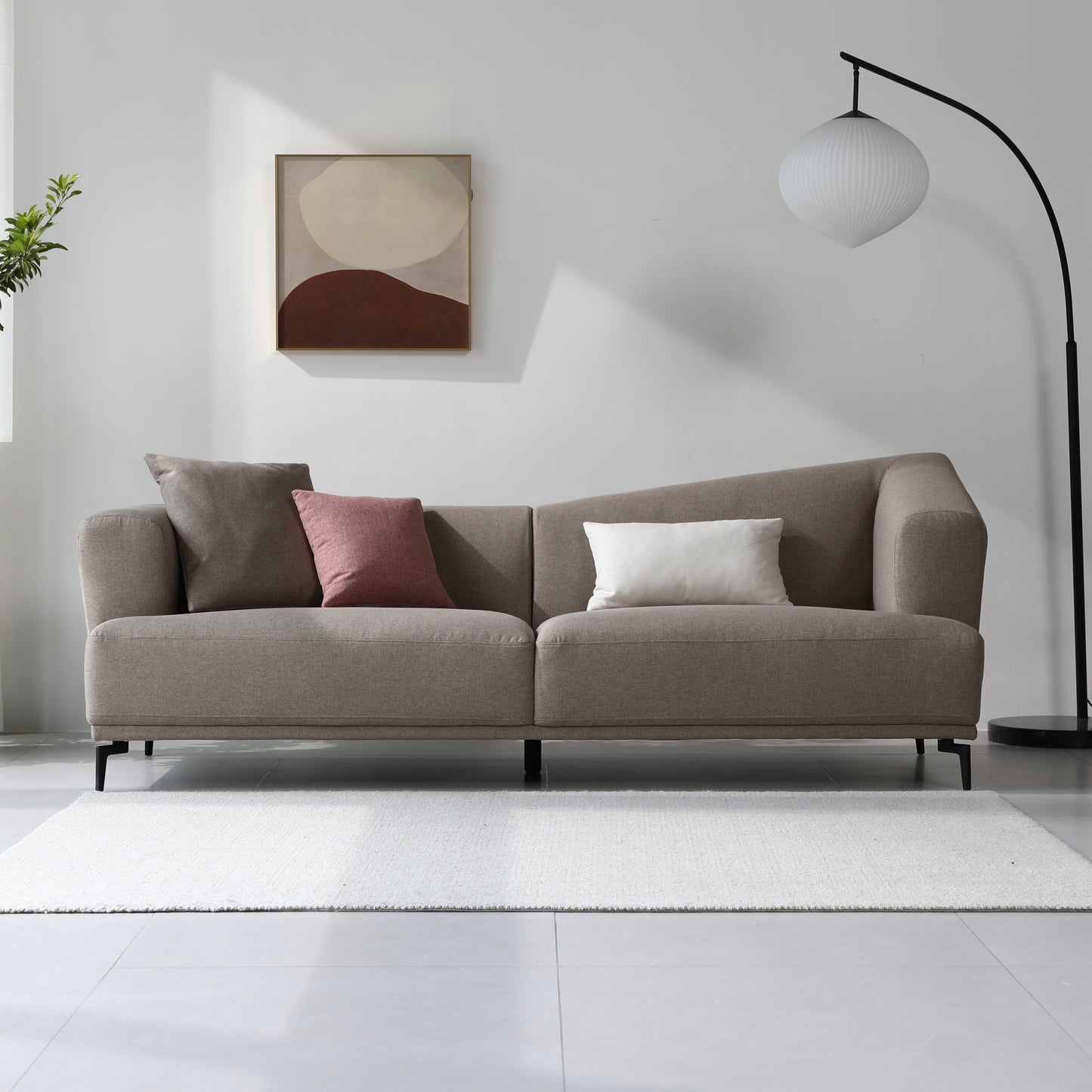 Miami sofa 2 Seater - Light Brown