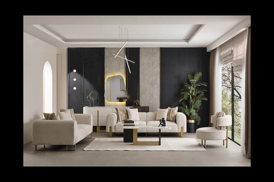 Turkish Pedro Sofa - White