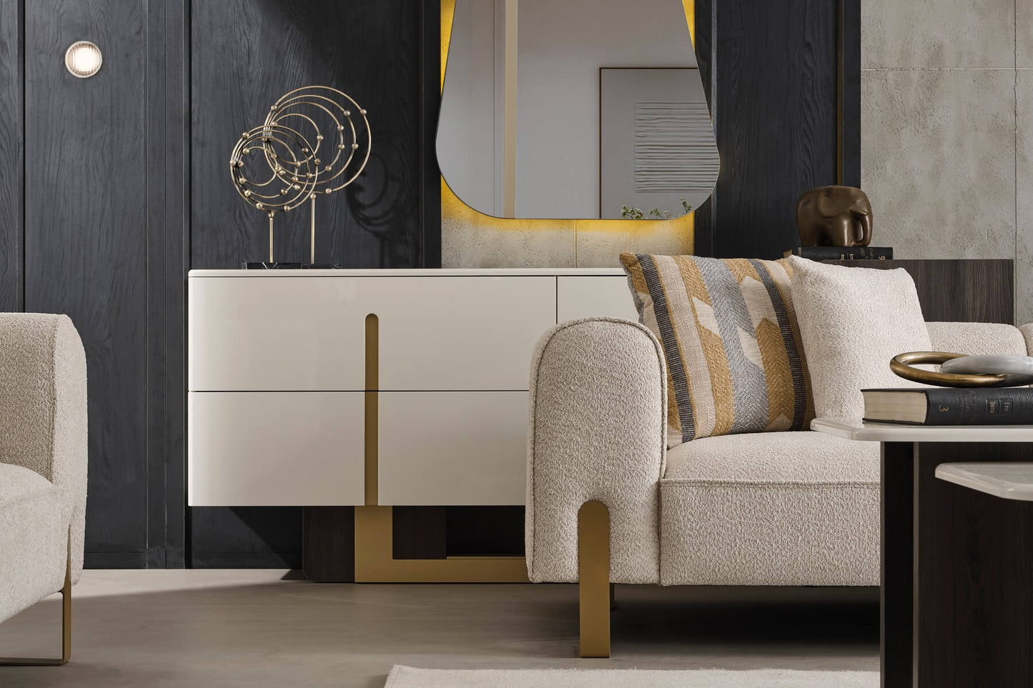 Buy Pedro Sofa Set in White - Comfy Sofa Set