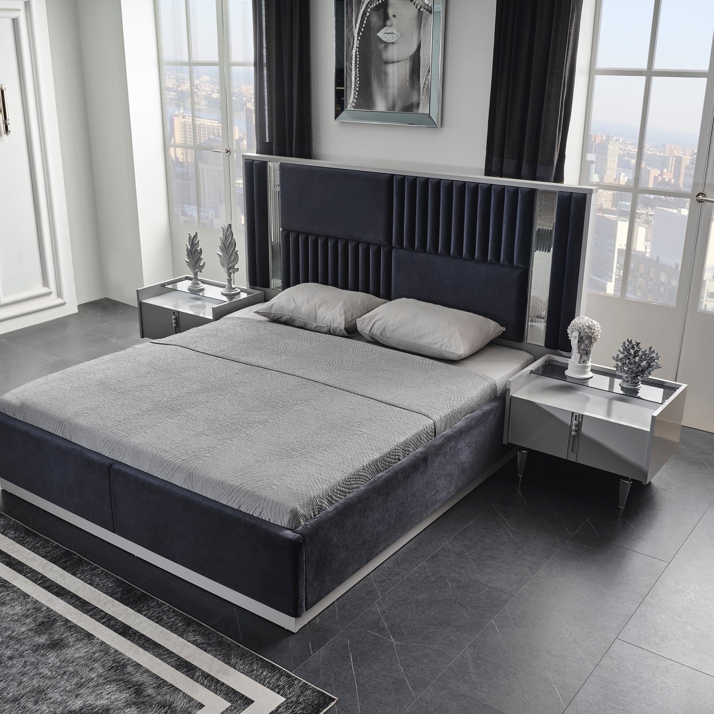 Arven Bed Base - bedroom