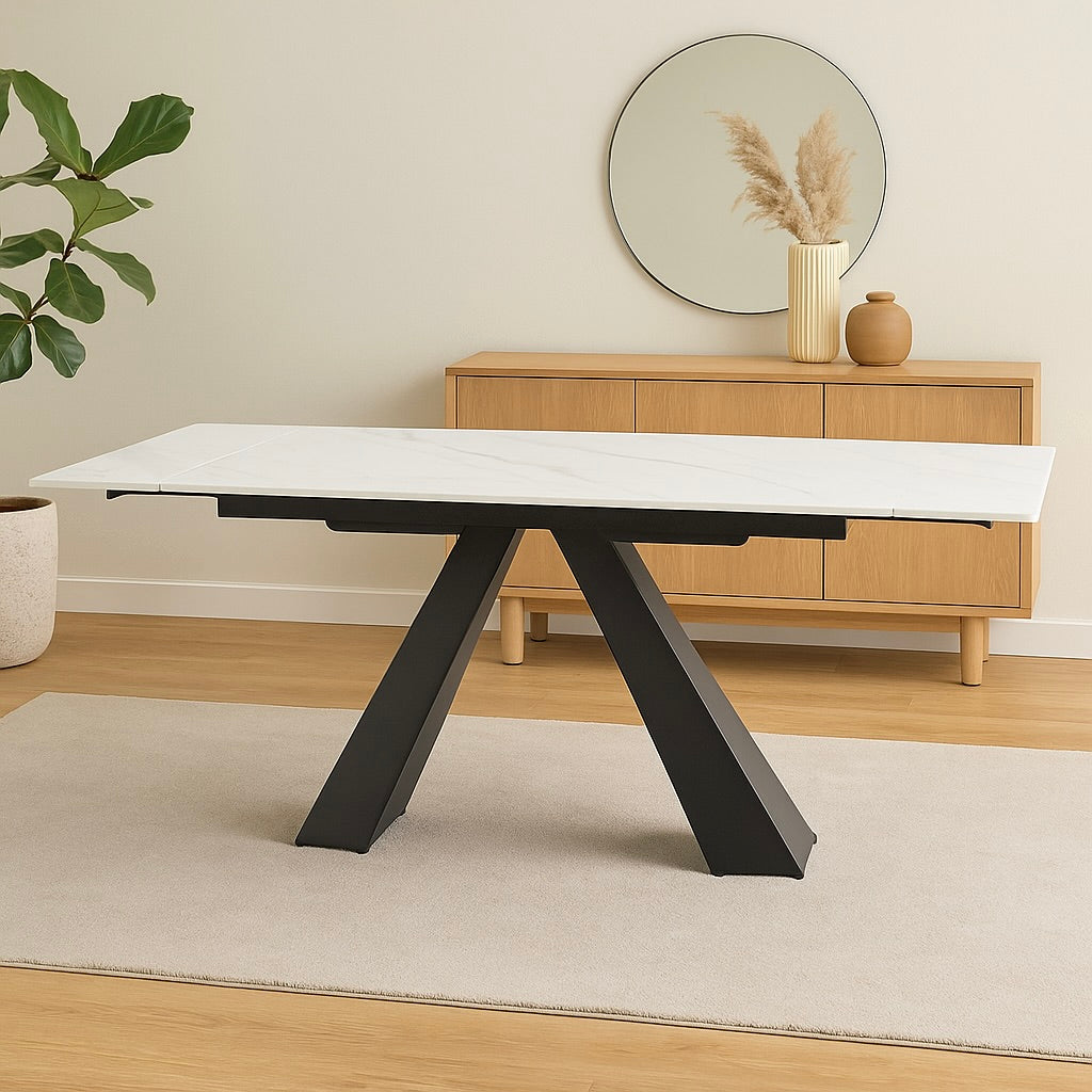 Buy Evelyn Extension Dining Table - Adjustable Dining Table – FAFA Living