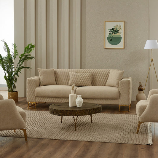 Turkish Elegance Sofa - Beige