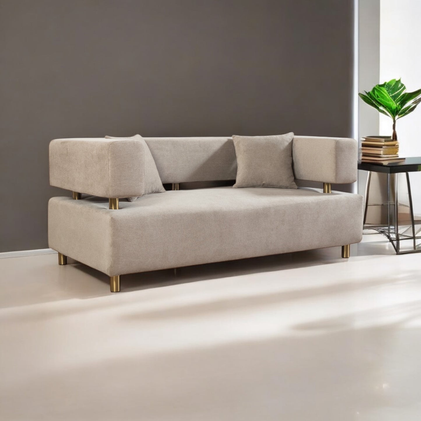 Cameron Sofa Set - Beige