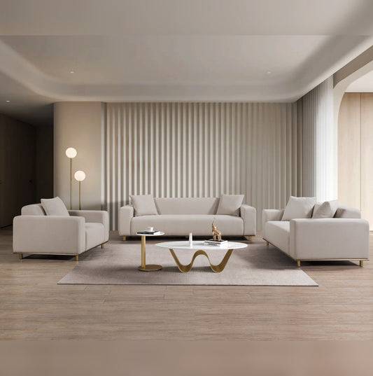 Armonia Boucle Sofa - Light Beige