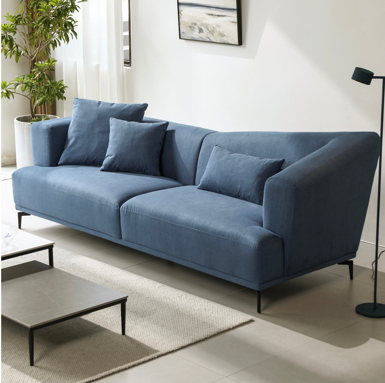 Miami sofa 3 Seater - Blue
