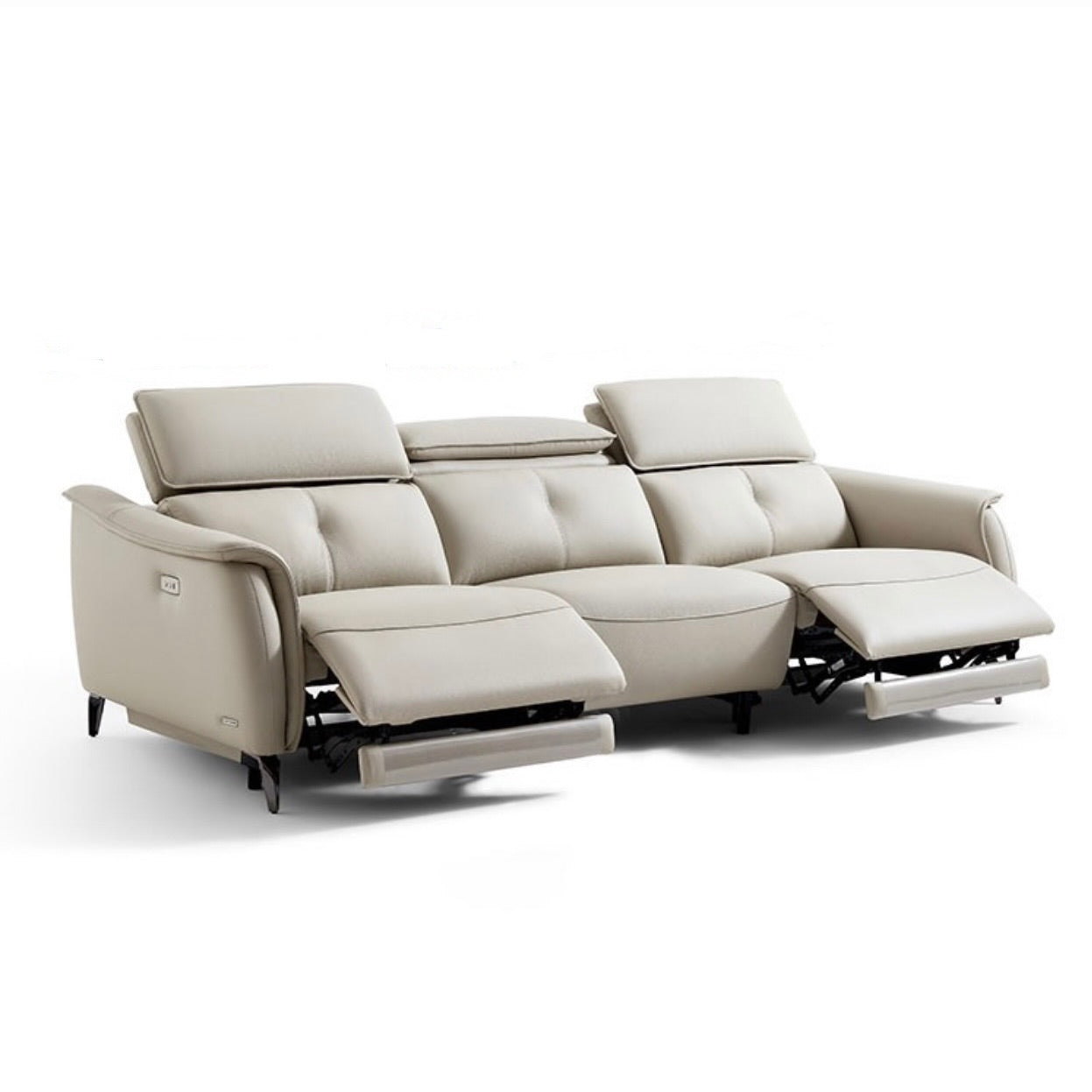 Talya Leather Recliner 3 seater