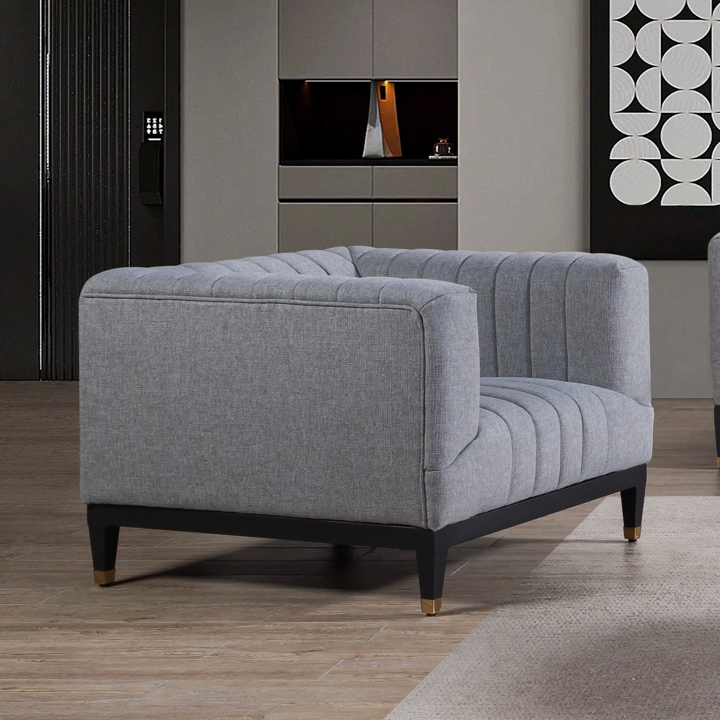 Oslo Sofa Set - Grey