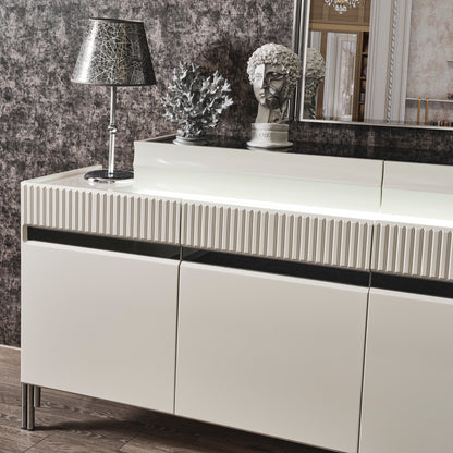 living room-dining room-consoles