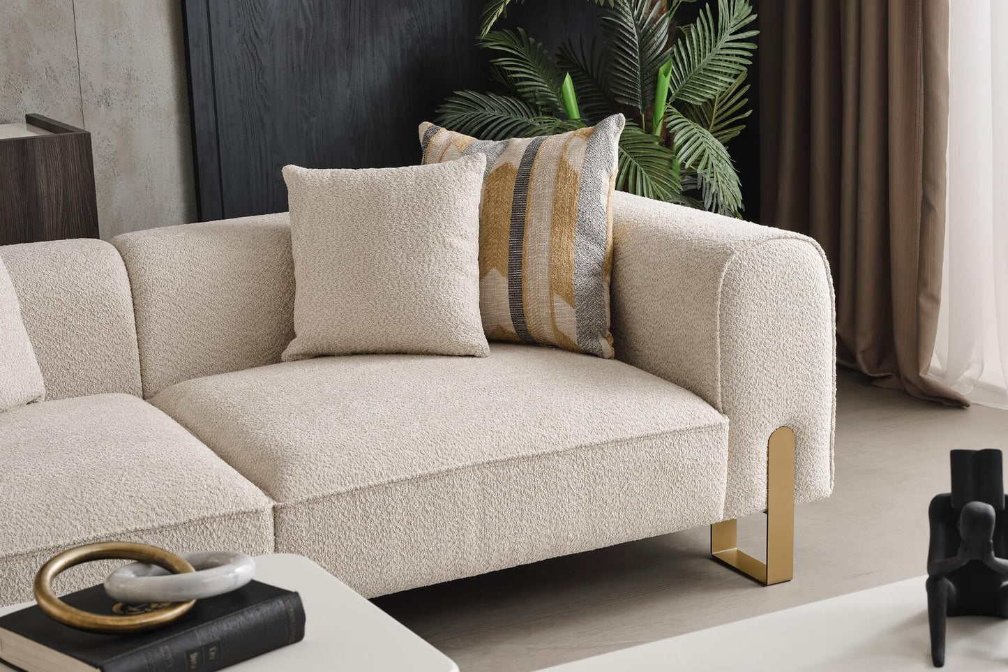 Buy Pedro Sofa Set in White -  Comfy Sofa Set