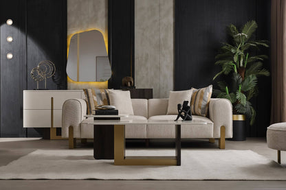 Buy Pedro Sofa Set in White -  Comfy Sofa Set