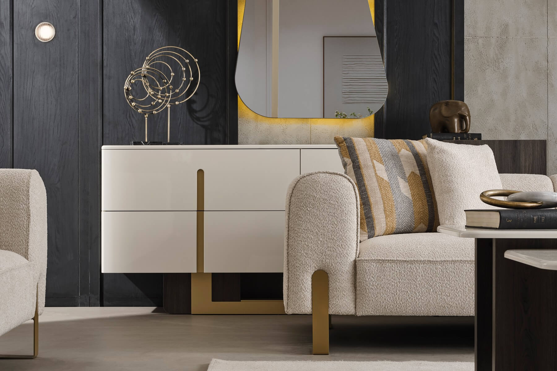 Buy Pedro Sofa Set in White -  Comfy Sofa Set