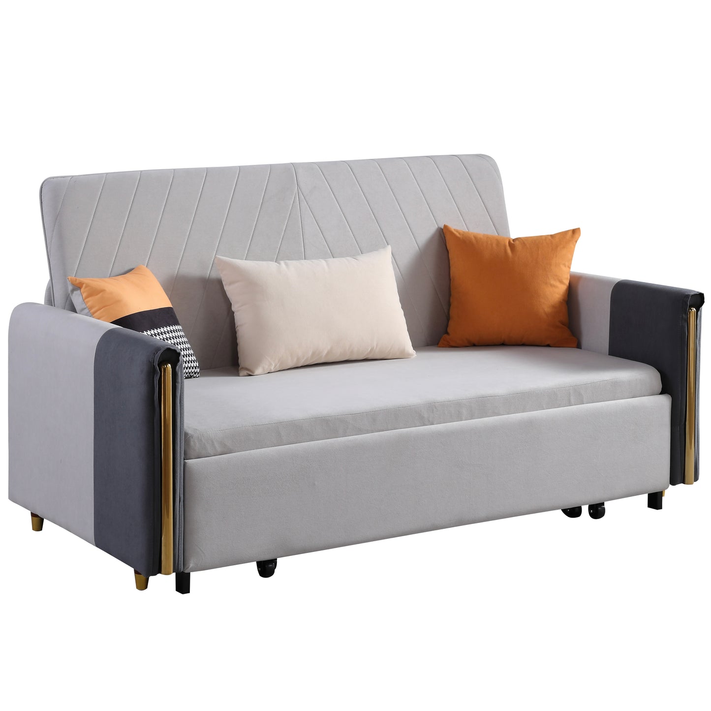 Atlanta Sofa Bed - Light Grey