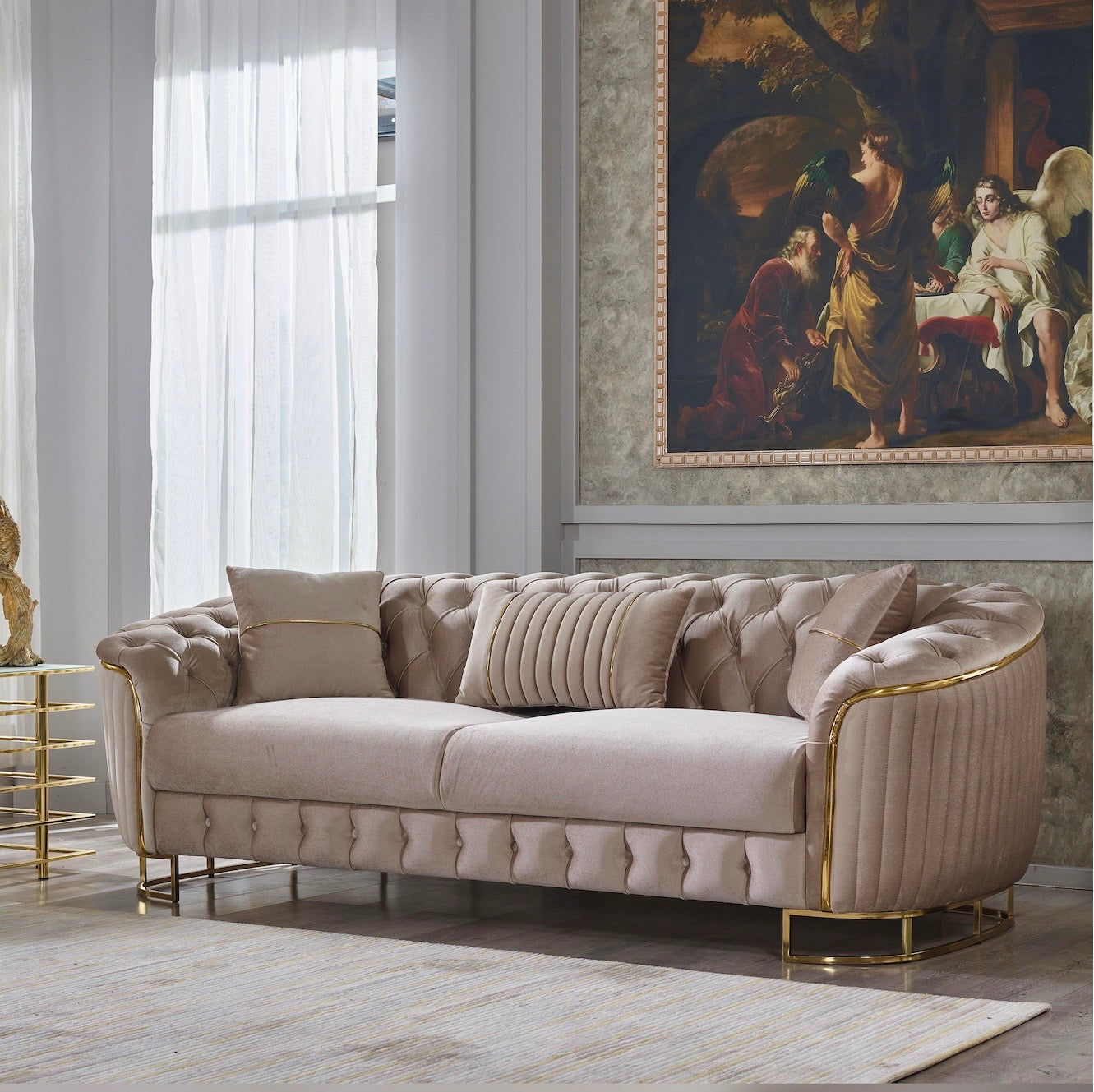 Galata Sofa Set - Beige