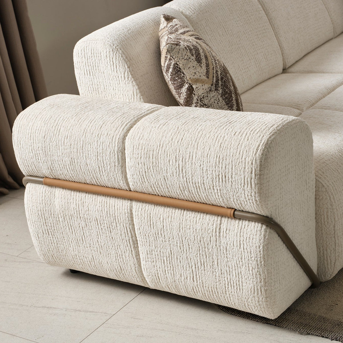 Turkish Zen Sofa - White