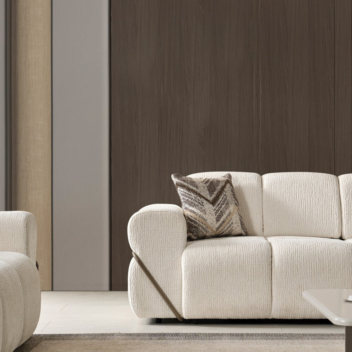 Turkish Zen Sofa - White