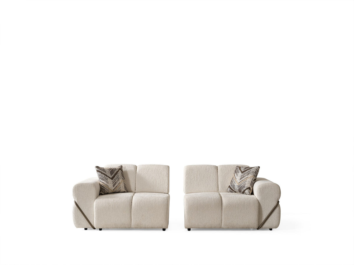 Turkish Zen Sofa - White