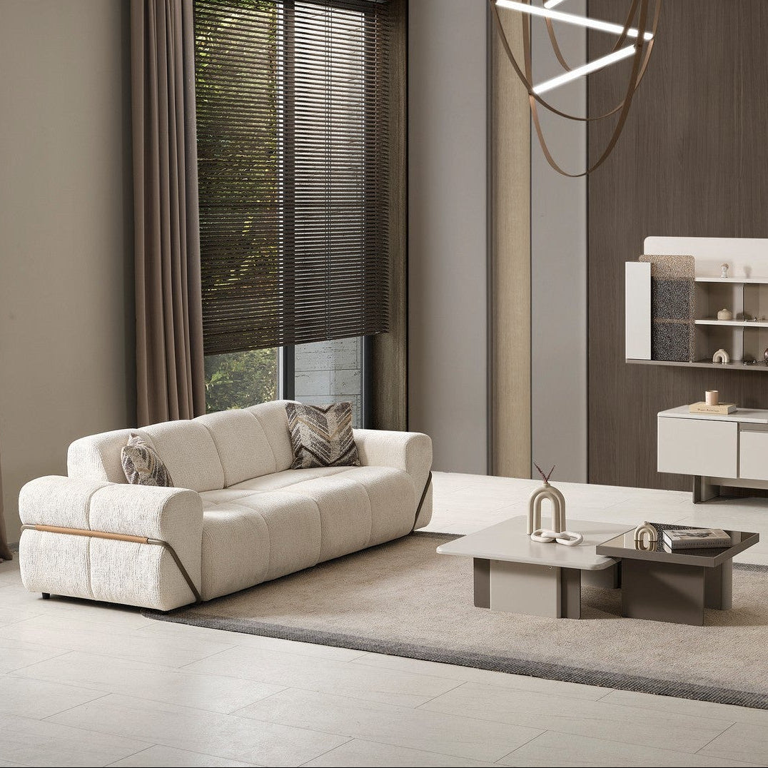 Turkish Zen Sofa - White