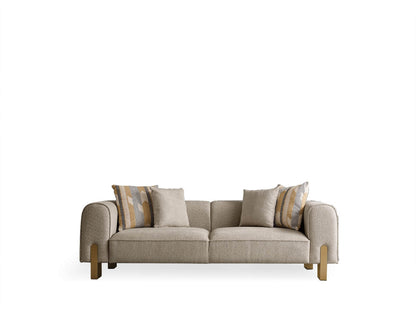 Pedro Sofa Set - Brown