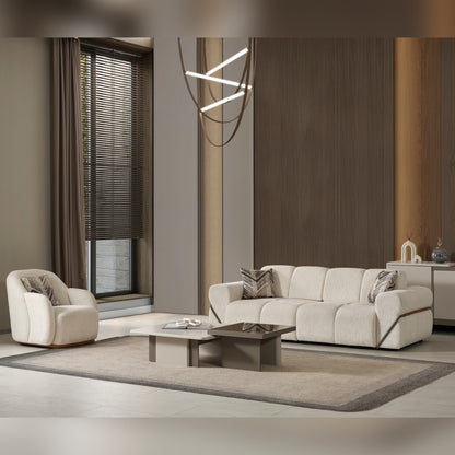 Turkish Zen Sofa - White
