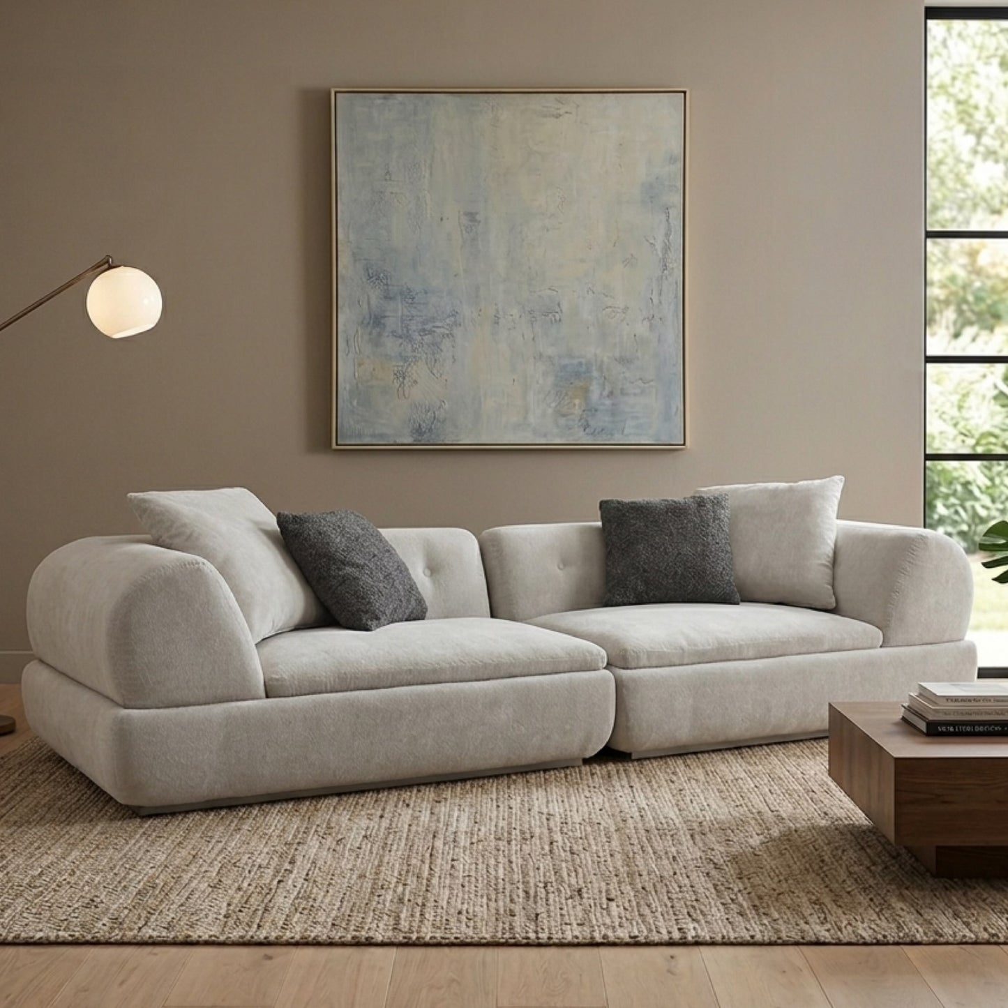 Supermoon Modular Sofa - Grey