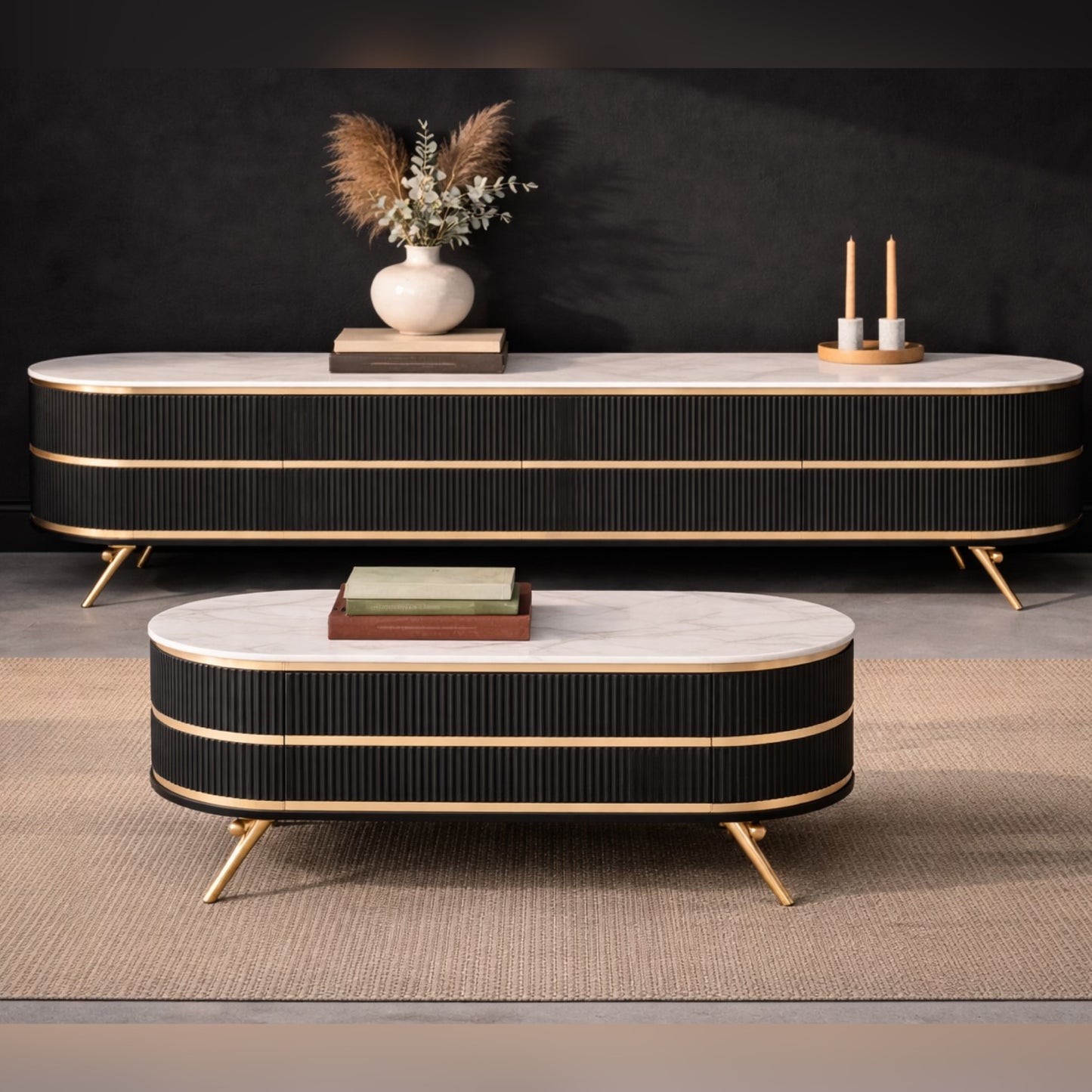 Aurelia TV Unit & Coffee Table (Price Per Item)