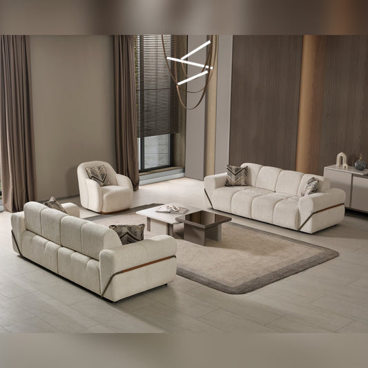 Turkish Zen Sofa - White