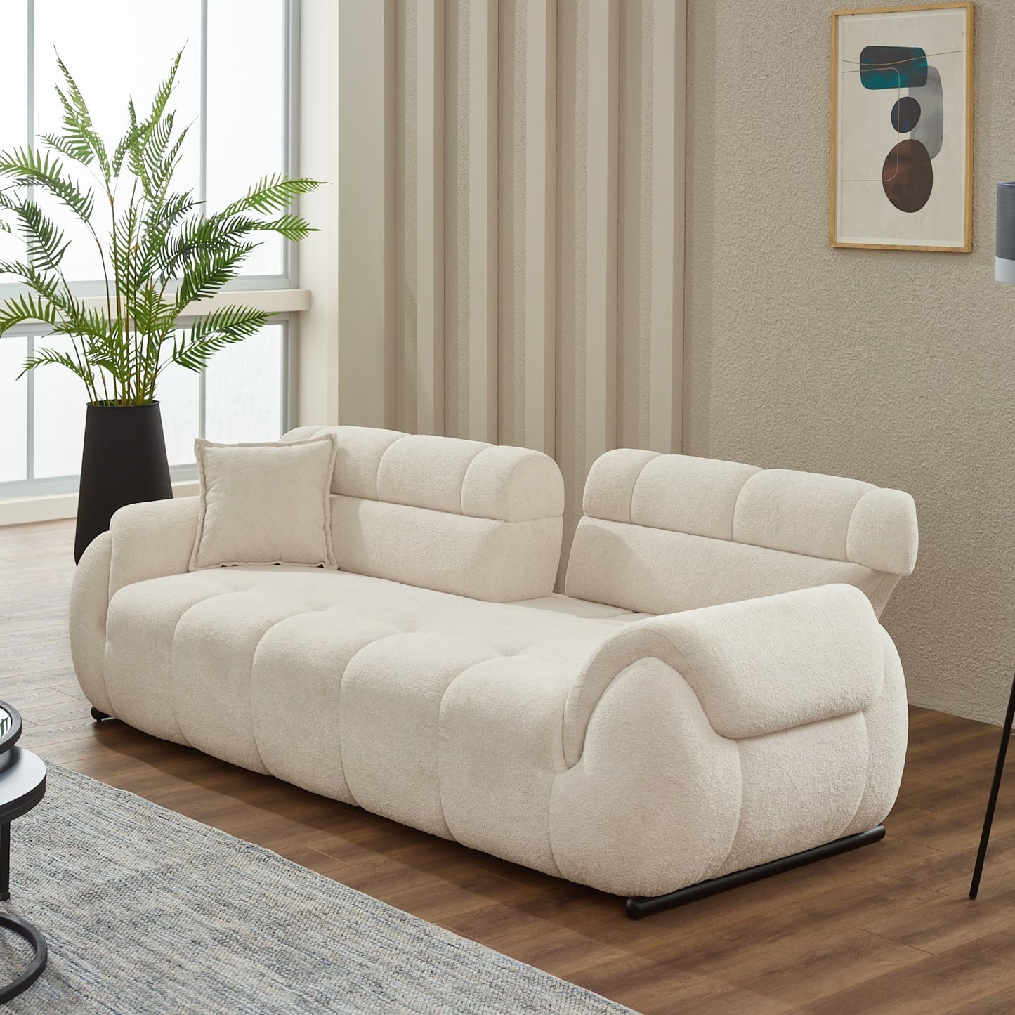 Turkish Genova Sofa - Off White