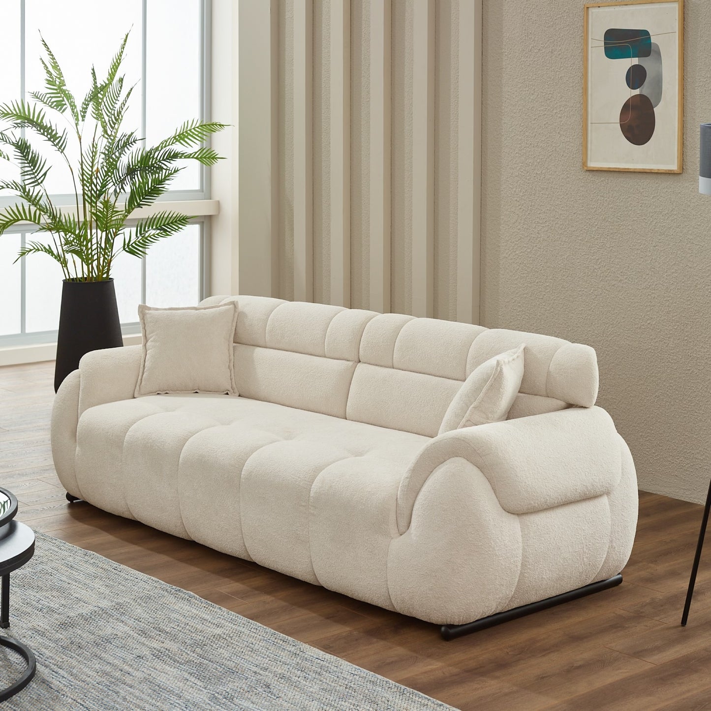 Turkish Genova Sofa - Off White