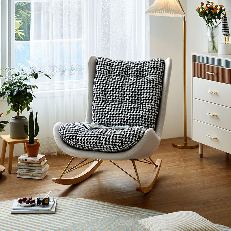Buy Tufted Upholstered Rocking Chair |FAFA Living