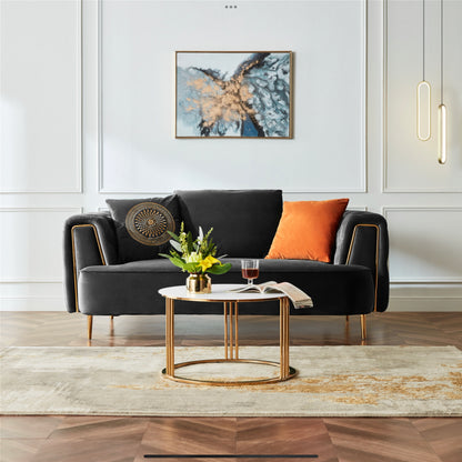 Charcoal Cosmic 2 Seater